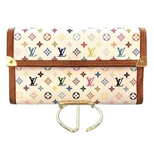 Louis Vuitton Multicolor International Long Wallet – Rare Murakami Collab, COA